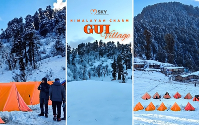 Gui Village – Scenic Halt on Dayara Bugyal Trek